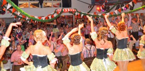 Party-Stimmung auf der Wies'n Gaudi in Eicherscheid